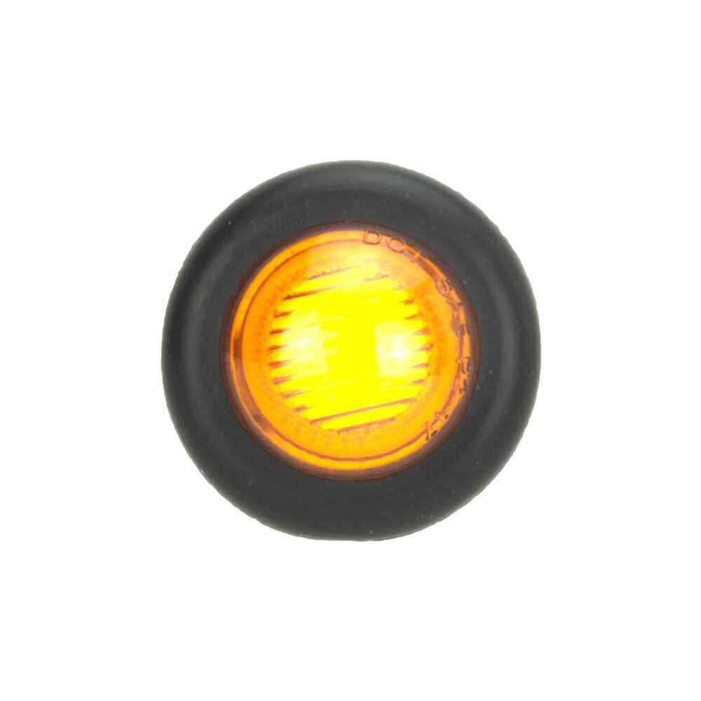 Creative Products 003183AA Amber 3/4-Inch Round LED Clearance Light