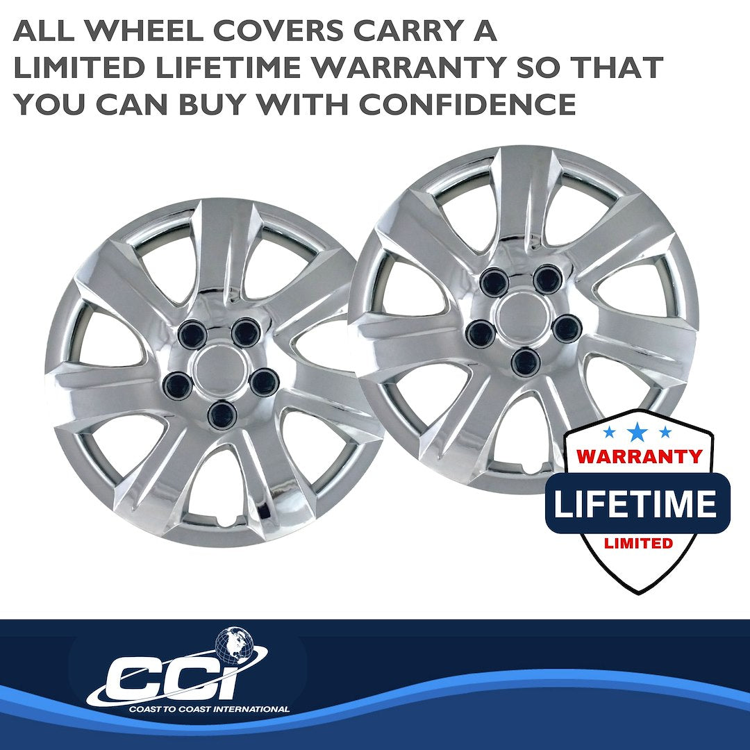 Coast To Coast 44516C Seven-Spoke Steel-Wheel Covers for Camry - image 3