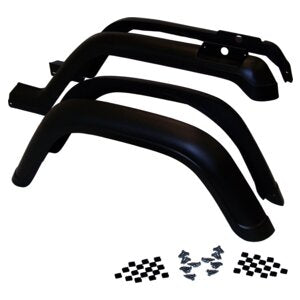 Crown Automotive 5AHK Wrangler Four-Piece Smooth Matte Flare Kit - image 3
