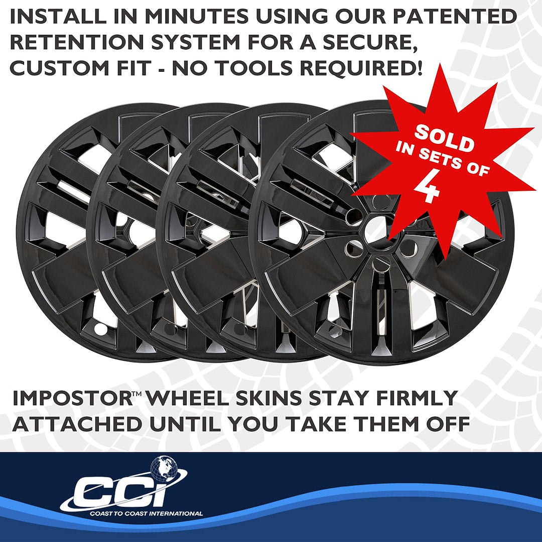 Coast To Coast IMP529BLK 17-Inch Impostor Overlays Without Caps - image 5