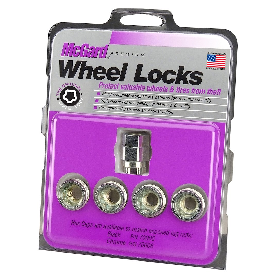 McGard 24013 Wheel Locks for Under-Hub-Cap Use