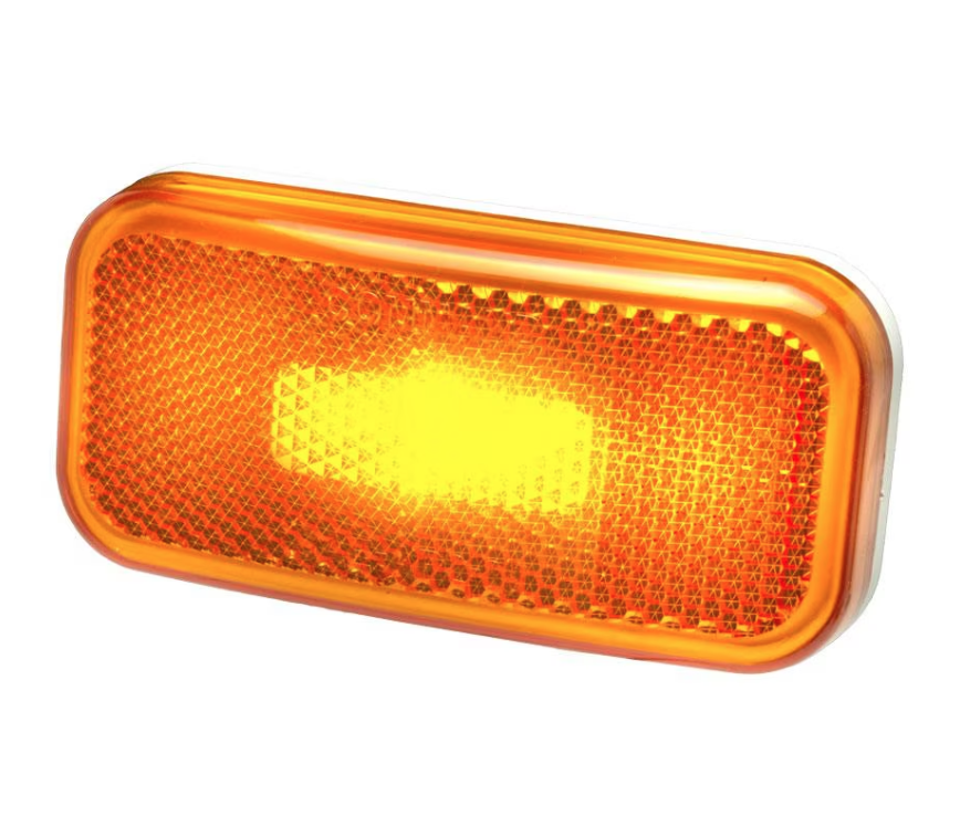 Creative Products 00359 Amber Clearance Light with White Base