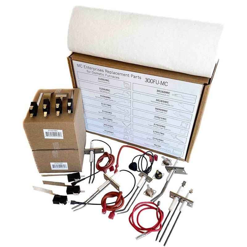 M.C. Enterprises 300FU-MC Dometic Furnace Service Kit , Comprehensive Multi-Part Repair – image 1