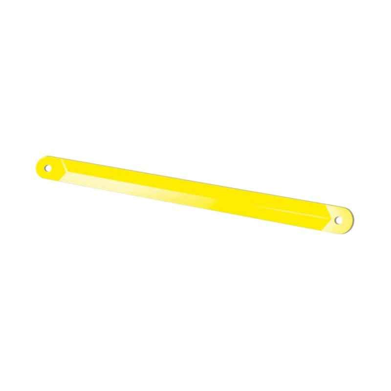 Lippert Components 1134122 Stabilizer Jack Lock Arm, Frame Mounted Support Arm Yellow – image 1