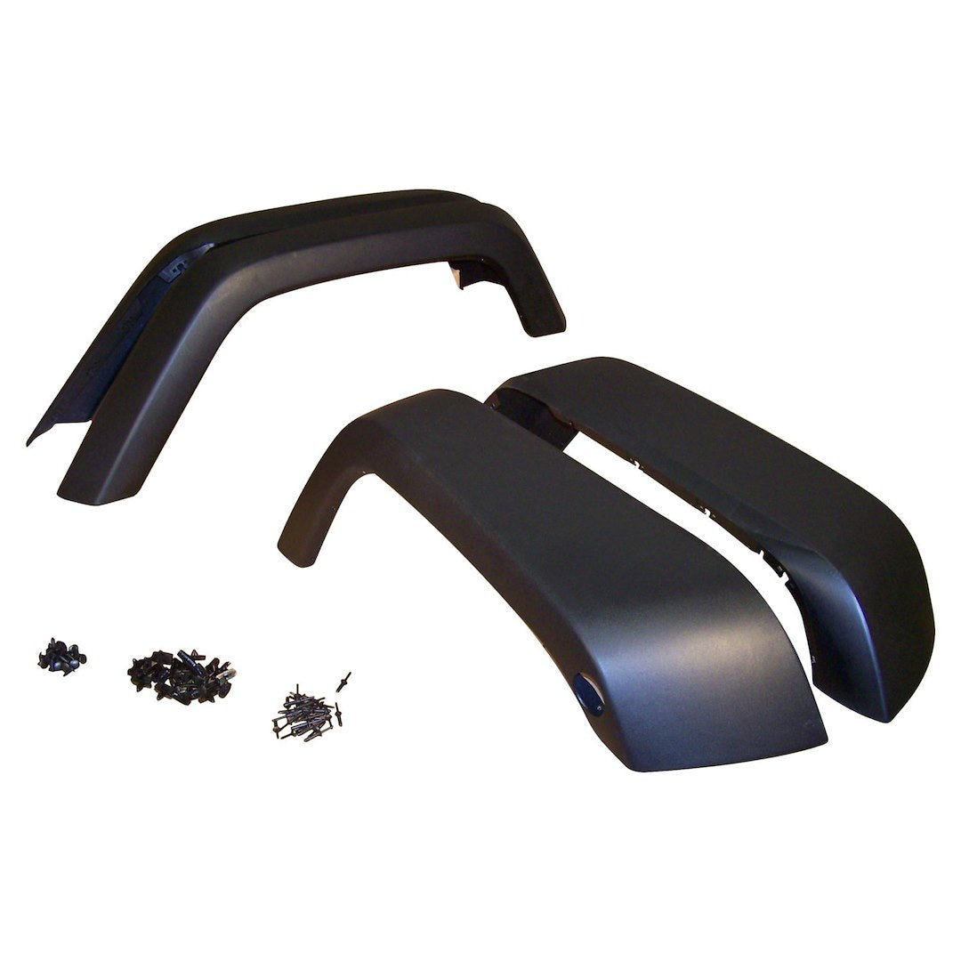 Crown Automotive 5KFK Four Matte Black Flares with Mounting Hardware - image 1
