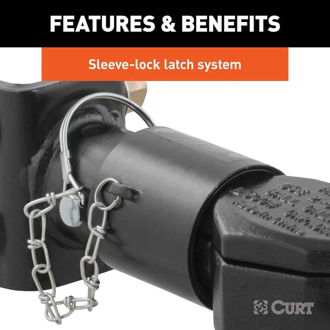 CURT 25329 Trailer Coupler - Channel-Mount