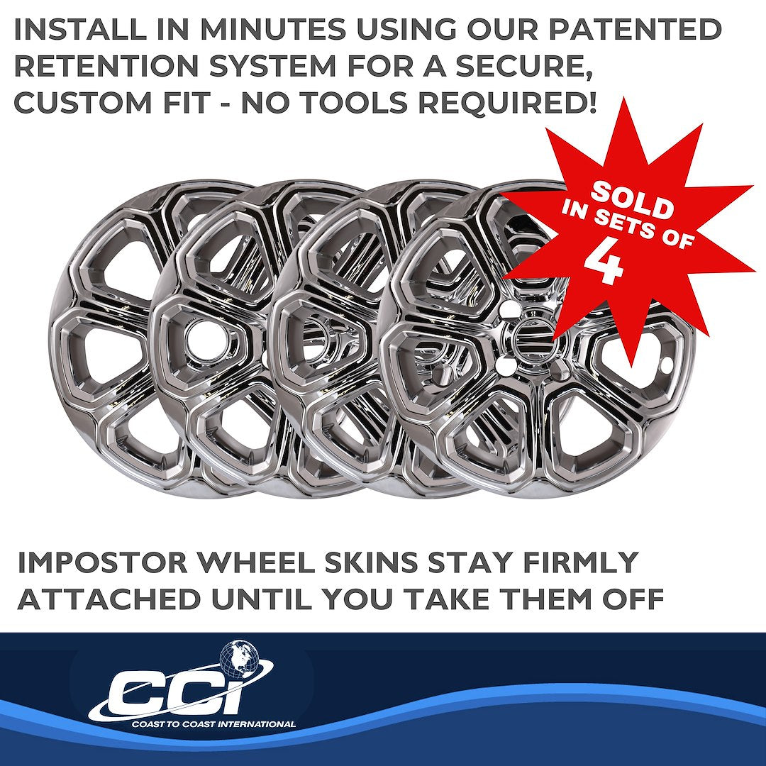 Coast To Coast IMP456X EcoSport 16-Inch Chrome Skin Set - image 4