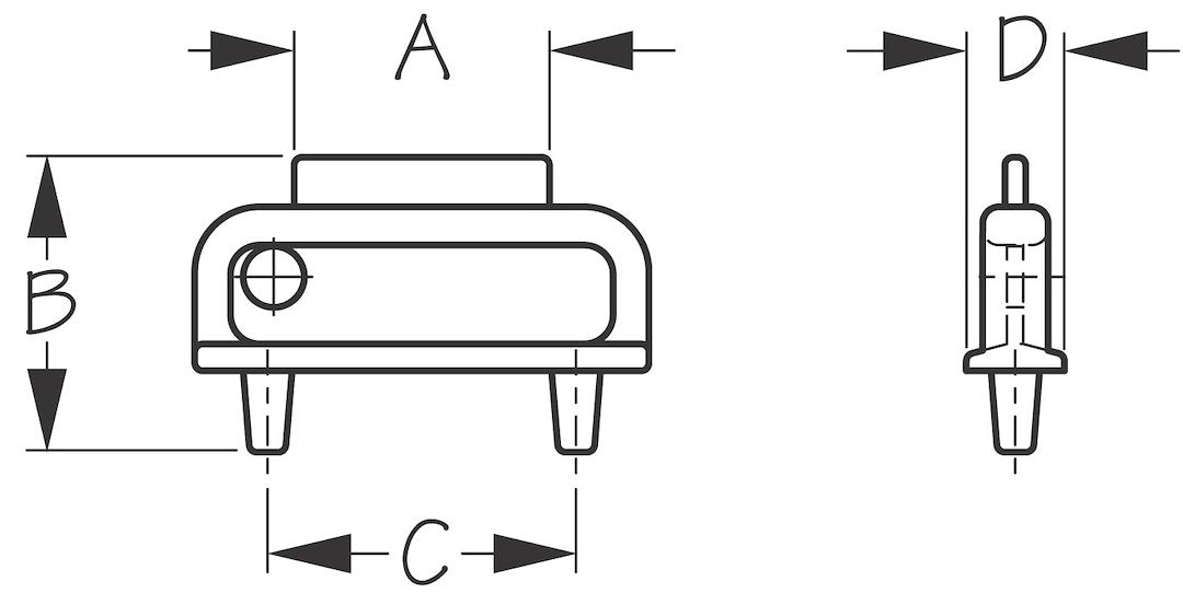 Sea Dog 357399-1 Key for Boat Deck Fill