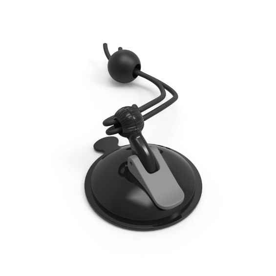 Bracketron XV1-967-2 Black Suction-Mount Gear Tethers