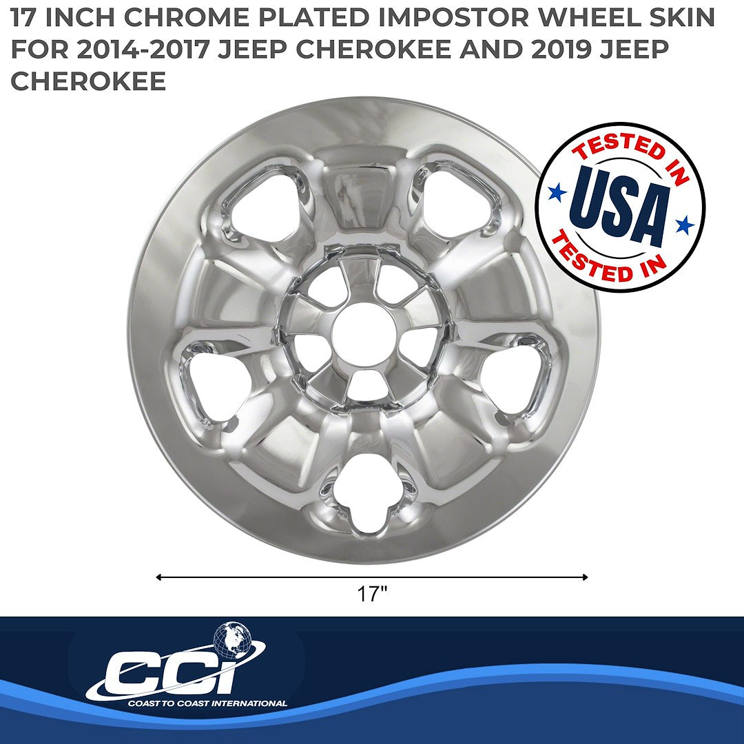 Coast To Coast IMP91X Cherokee Sport 17-Inch Chrome Skins - image 2