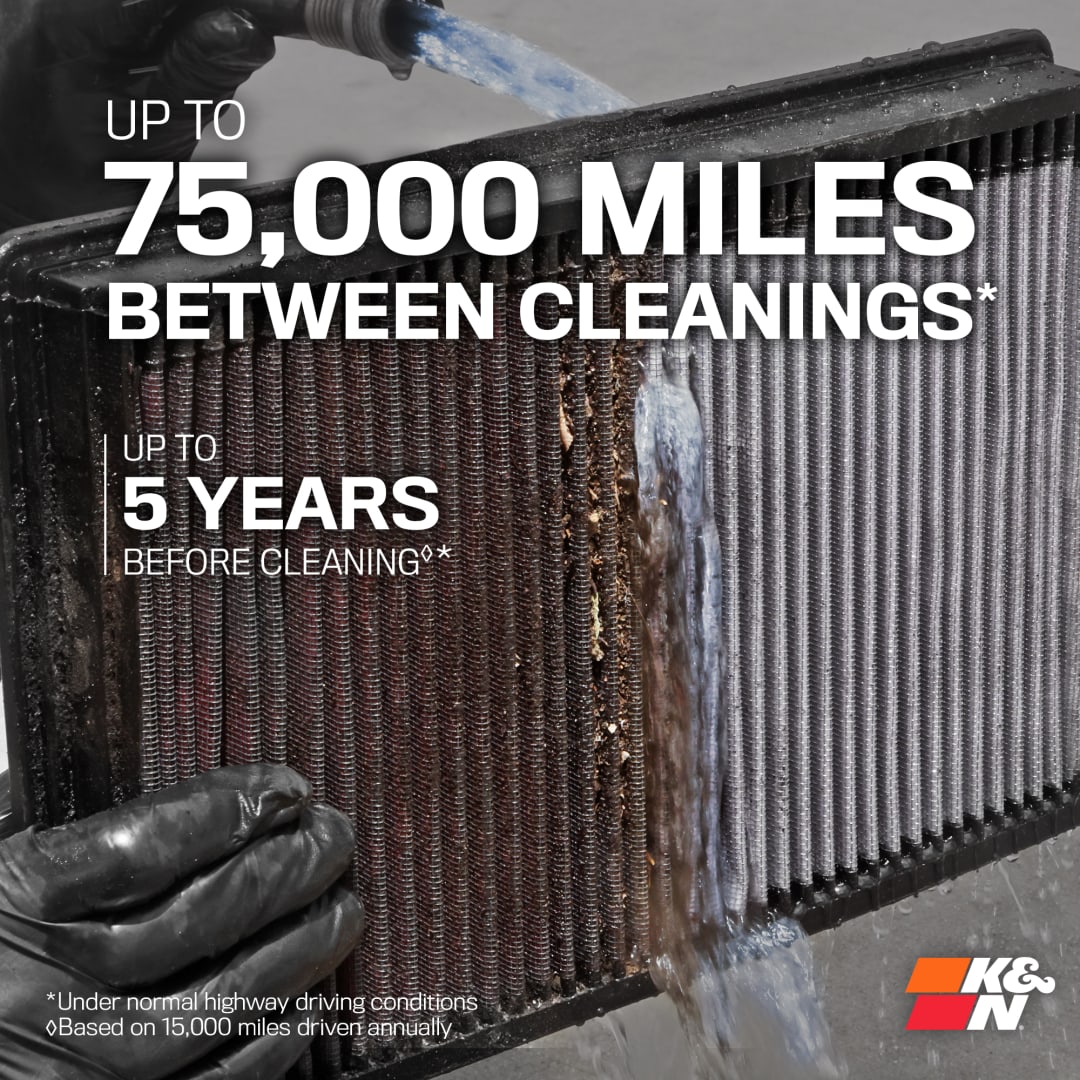 K&N 33-5150 High-Flow Factory Air-Box Filter