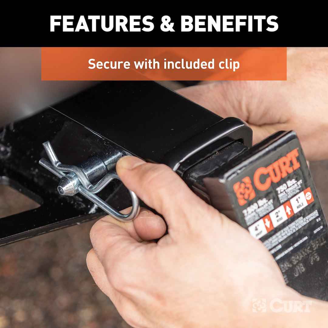 CURT 21501 5/8-Inch Hitch Pin for 2-Inch Receivers