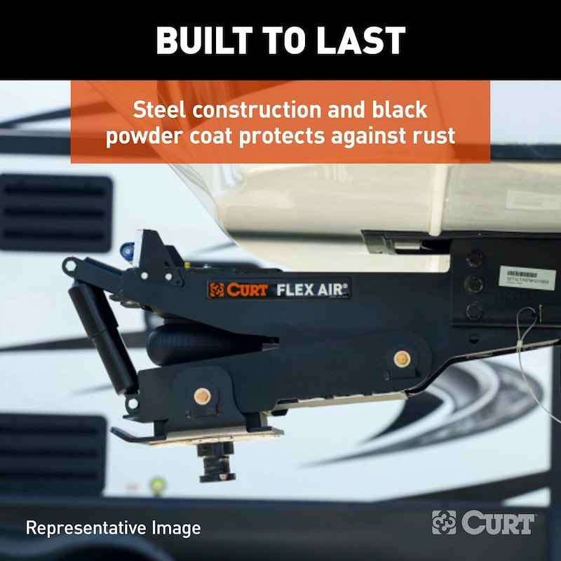 Lippert Components 369535 Lippert Flex Air Fifth Wheel Pin Box , 21000 lb Air Ride King – image 5