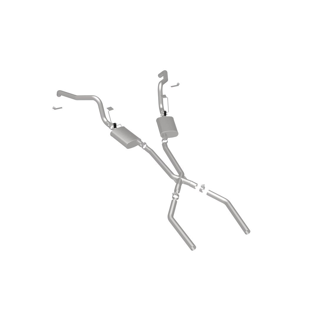 MagnaFlow 15896 Dual Crossmember-Back Exhaust System