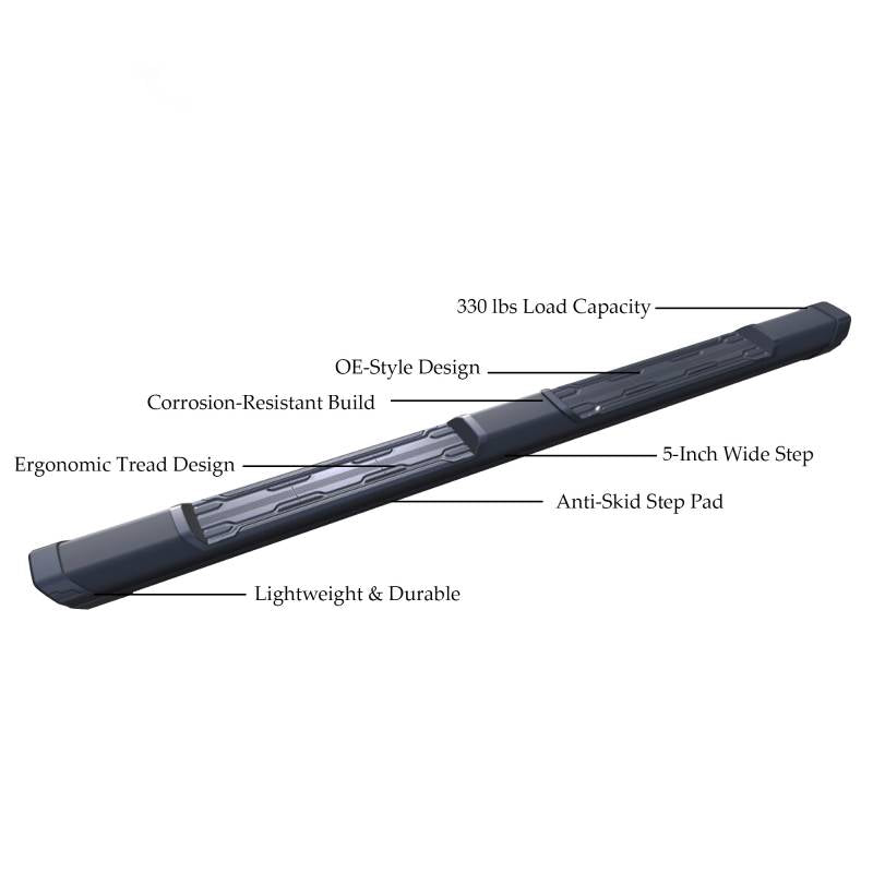 Black Horse Offroad PEJPGC76 Stationary Running Board - image 7