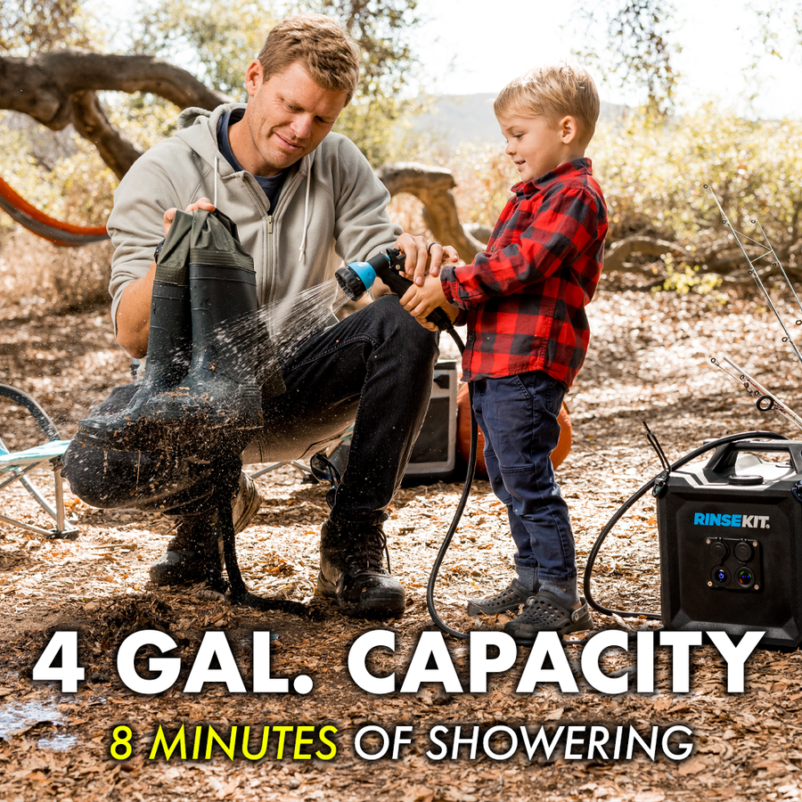 RinseKit 857007006357 Cube Portable Camp Shower