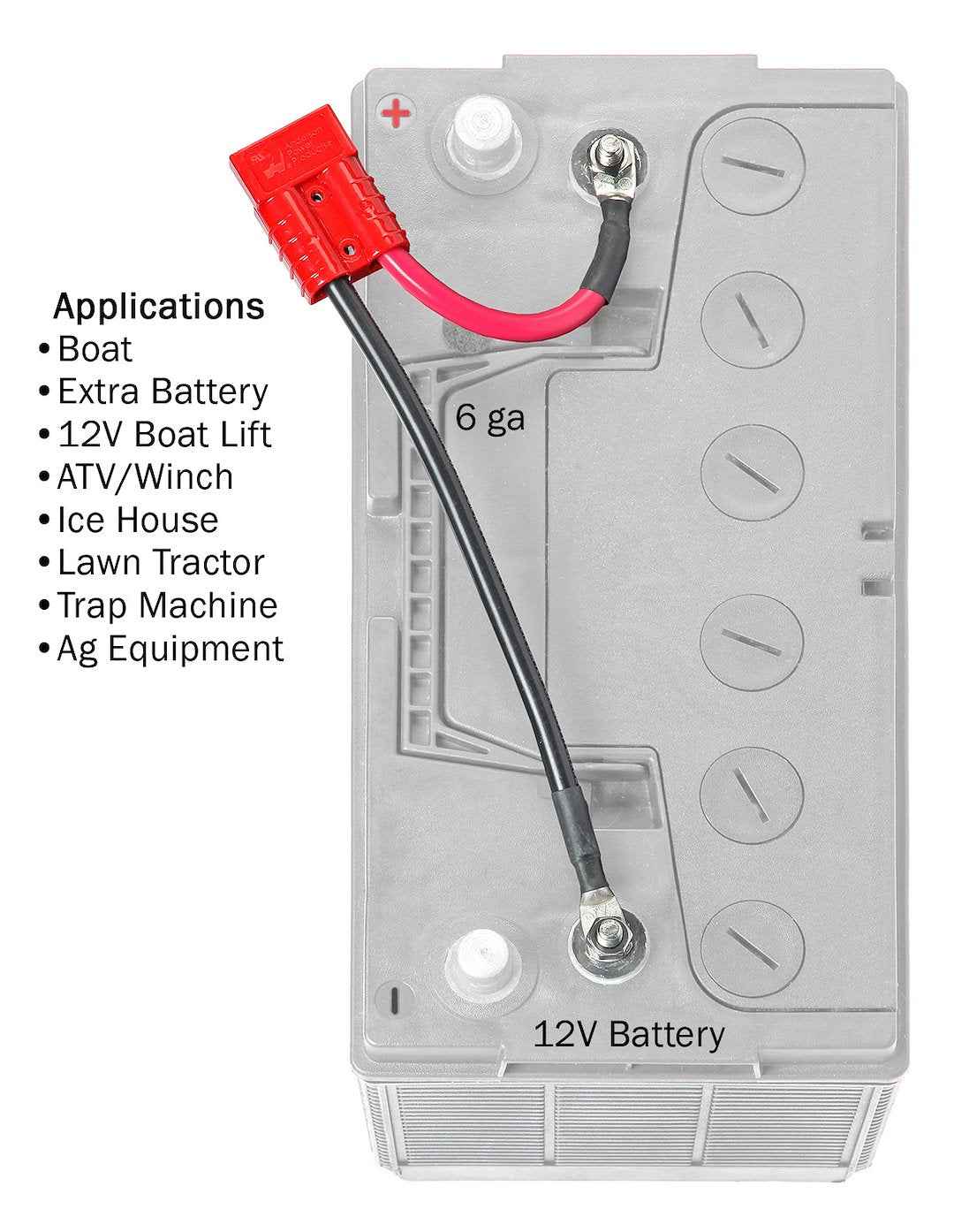 Connect-Ease RCE12VB1S 12V Equipment Battery Quick Connector