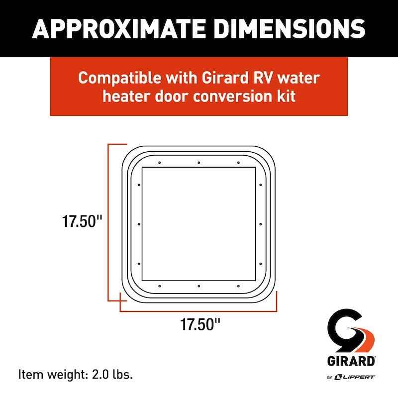 Lippert Components 2GWHDTR-B Girard Access Door Frame, Part – image 2