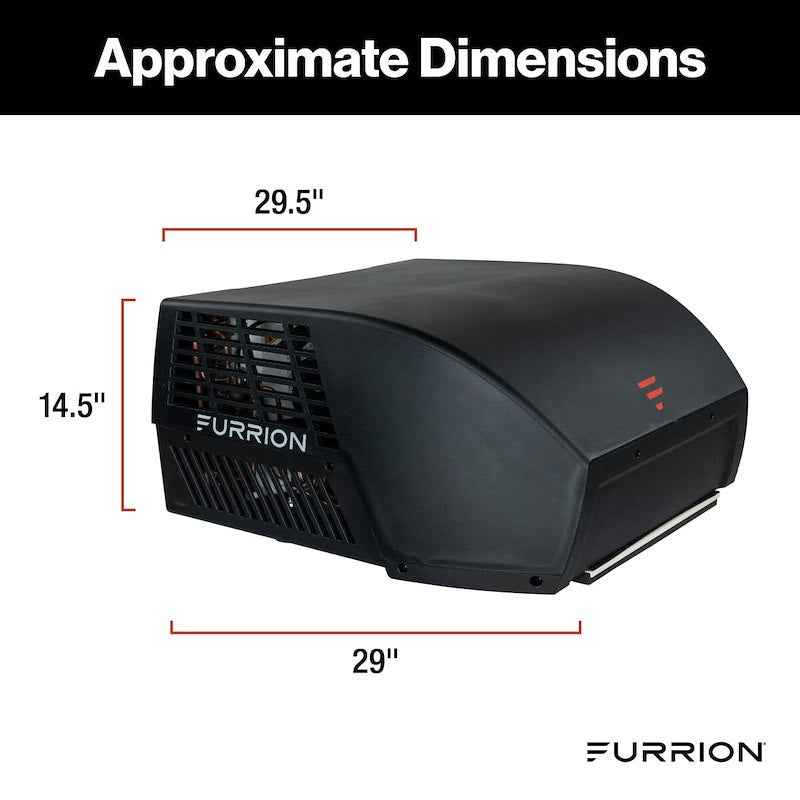 Furrion FACR18VS-SA-BL-AM Chill Cube Rooftop RV A/C 18000 BTU Black – image 2