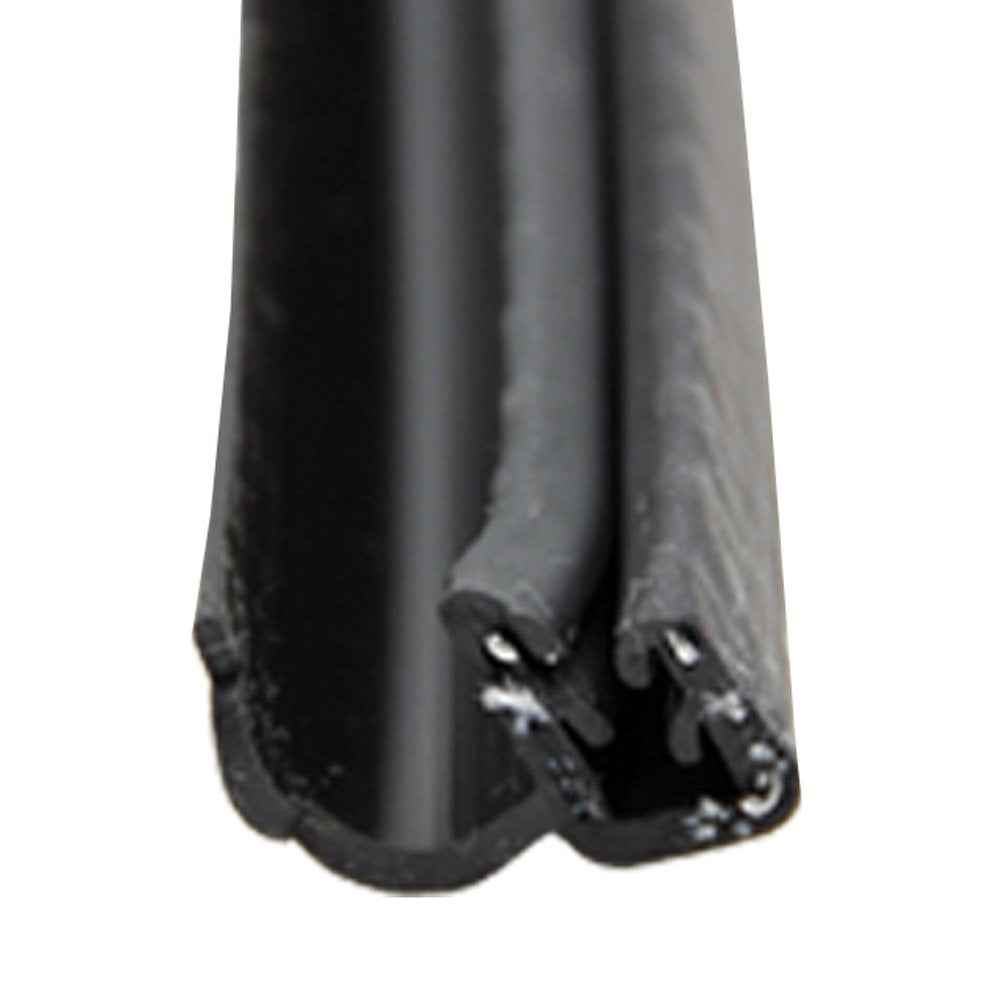 AP Products J-Bulb Door/Window Seal - 28 ft, Black – 018-1894