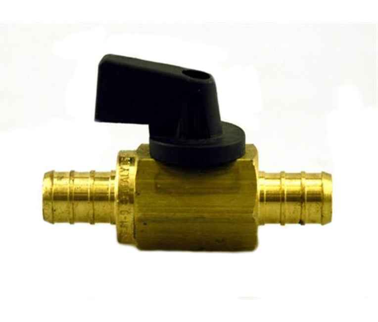 Elkhart Supply 51201 1/2-Inch Hose Barb Shutoff Valve
