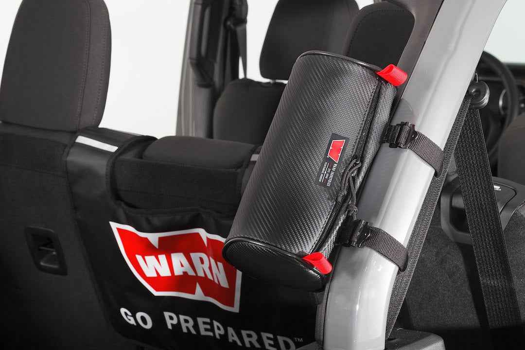 Warn Vinyl Trail Gear Bag - 10-1/4 in, Black – 102651