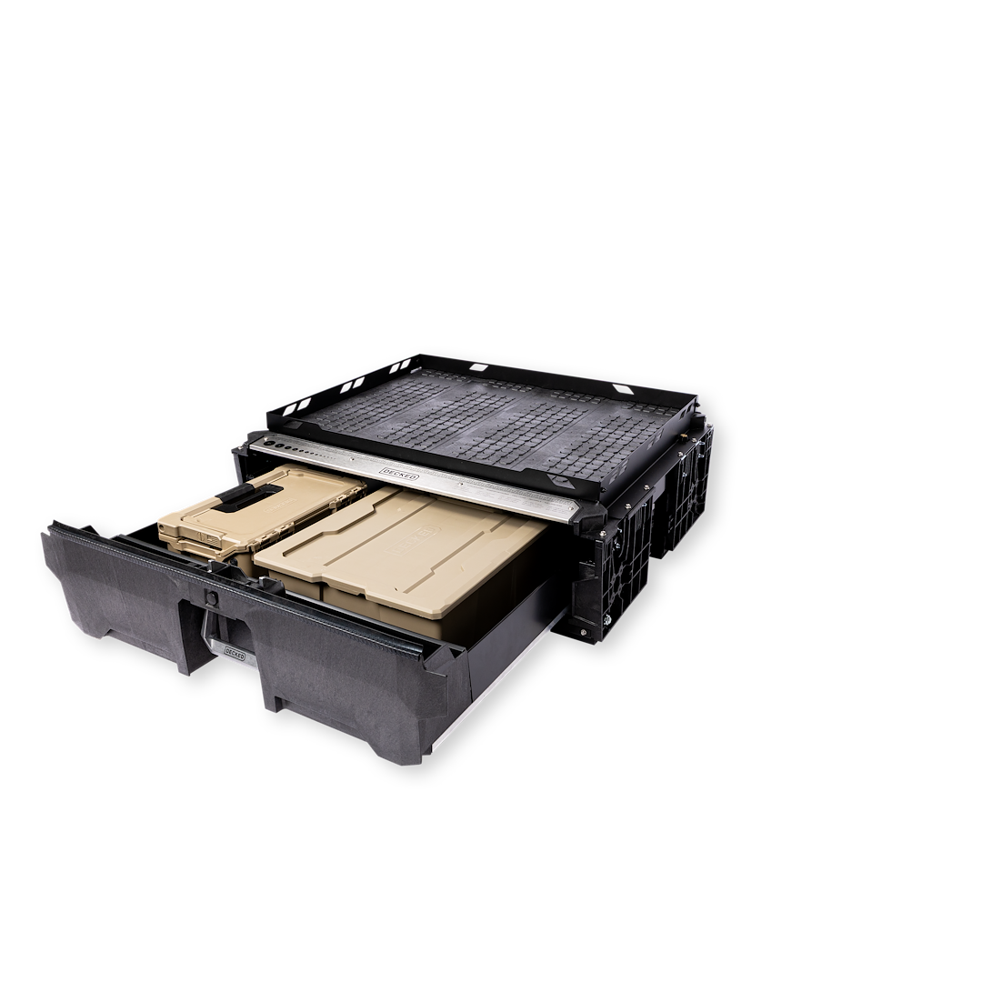 Decked St1 Toyota 4Runner Locking Drawer Storage