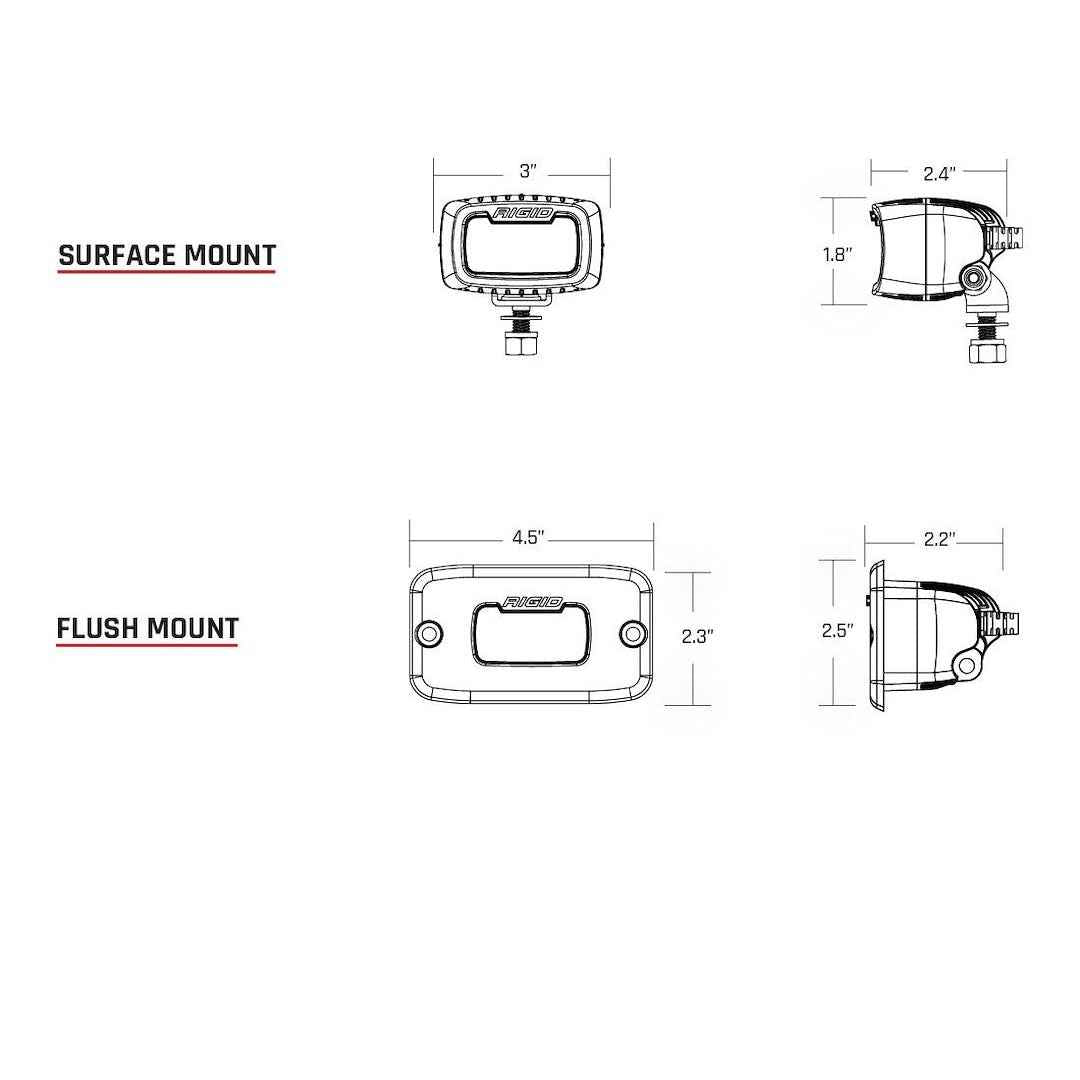 Rigid Lighting Spot LED Light – 902213