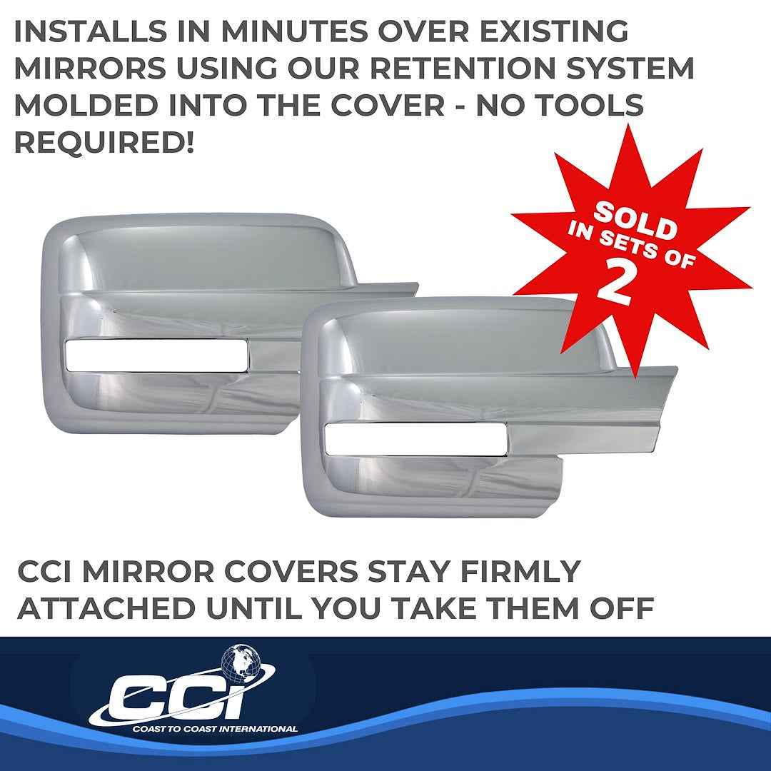 Coast To Coast MC67421 Tacoma Full Mirror Trim Pair