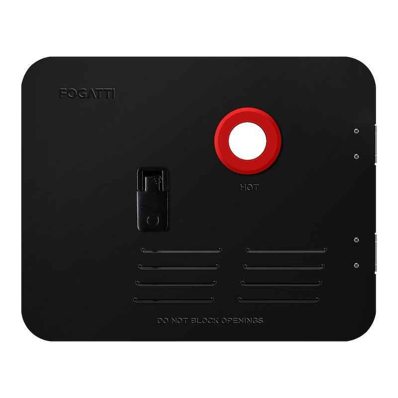 Fogatti FSBD-1518/BLACK Black Steel Conversion Access Door, 15" x 18" Fogatti – image 1