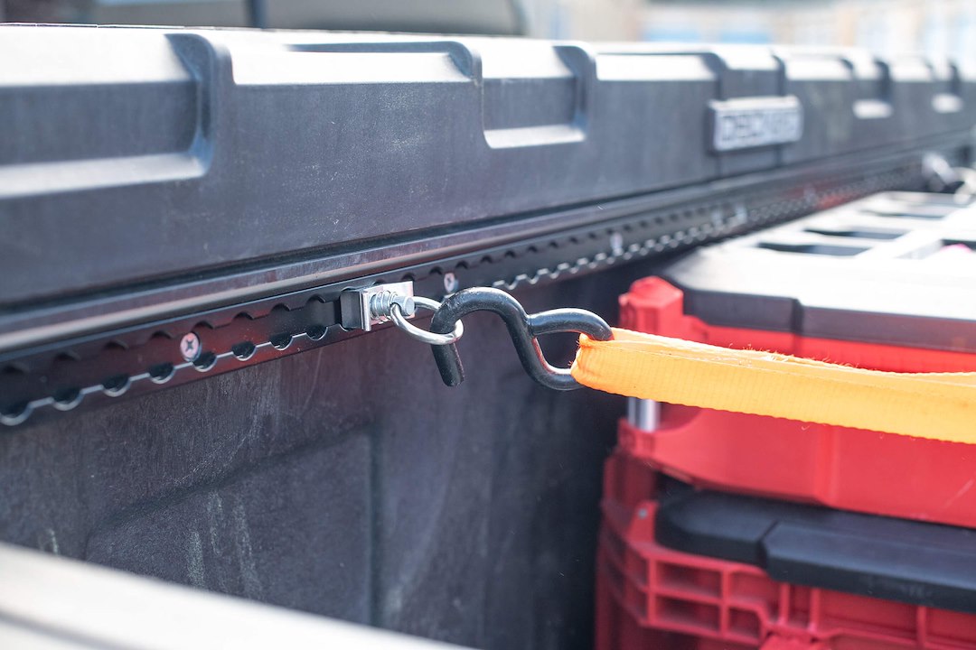 Decked ATB4 Core Trax Tool Box Anchor Track Set