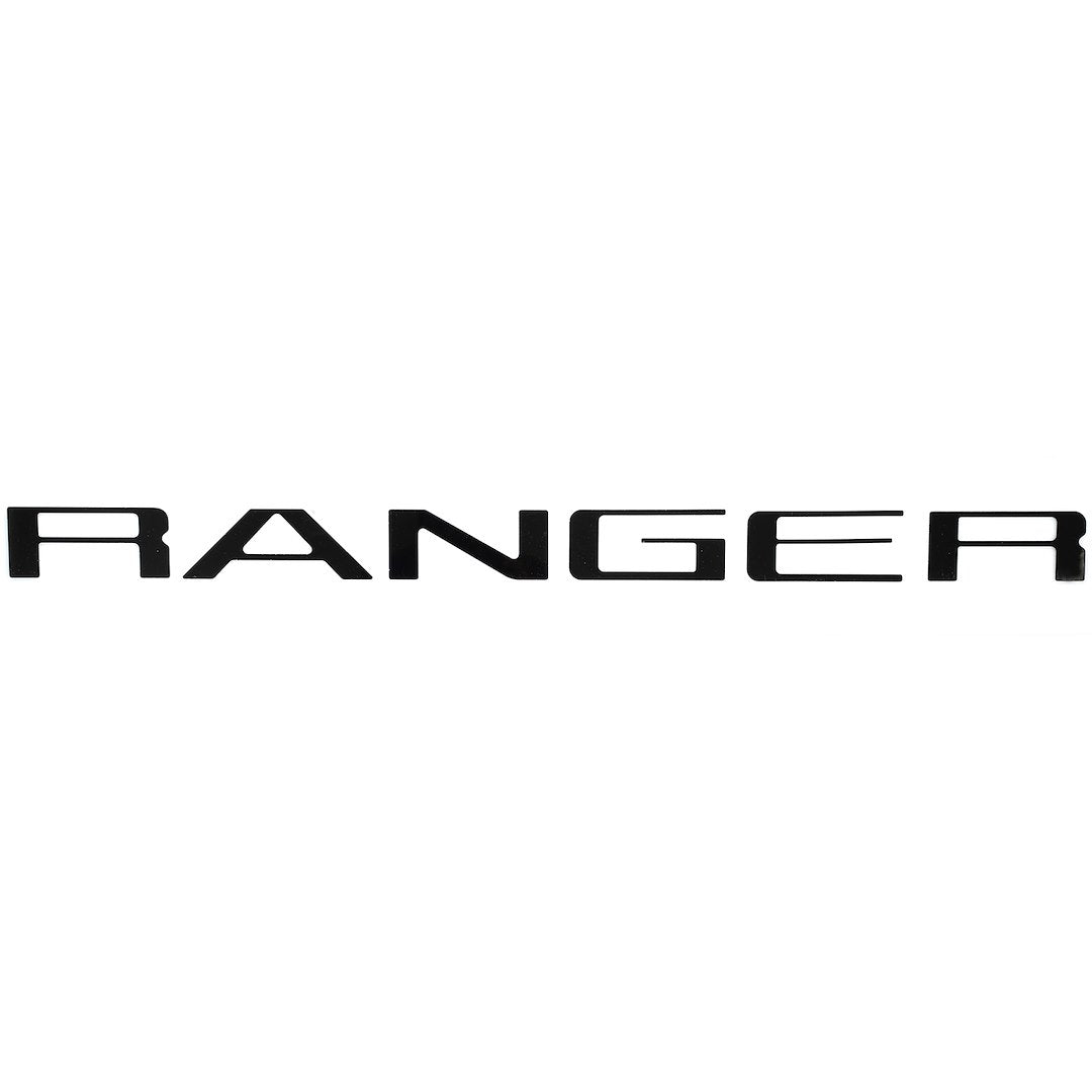 Putco 55554bpfd Ranger Black Platinum Tailgate Letters