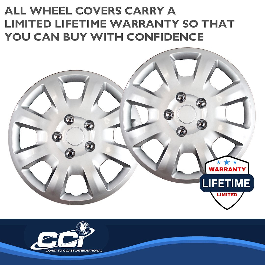Coast To Coast 44216S Eight-Spoke Wheel-Cover Set for Galant - image 3