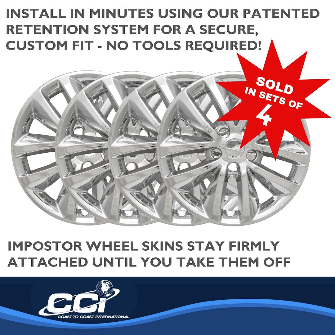 Coast To Coast IMP399X Sorento 17-Inch Chrome Skin Set - image 4