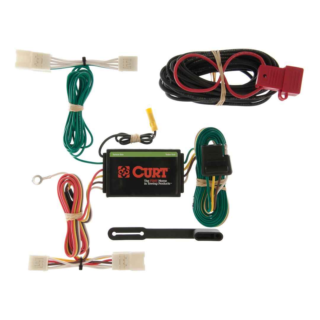 CURT 55400 Powered 4-Way Flat Taillight Wiring Harness