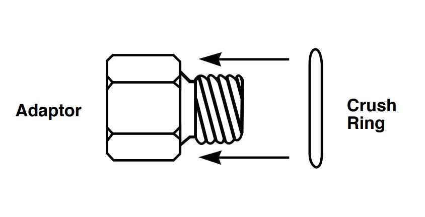 AutoMeter 2268 Thread Adapter, M16 x 1.5 to 1/8 NPT - image 2