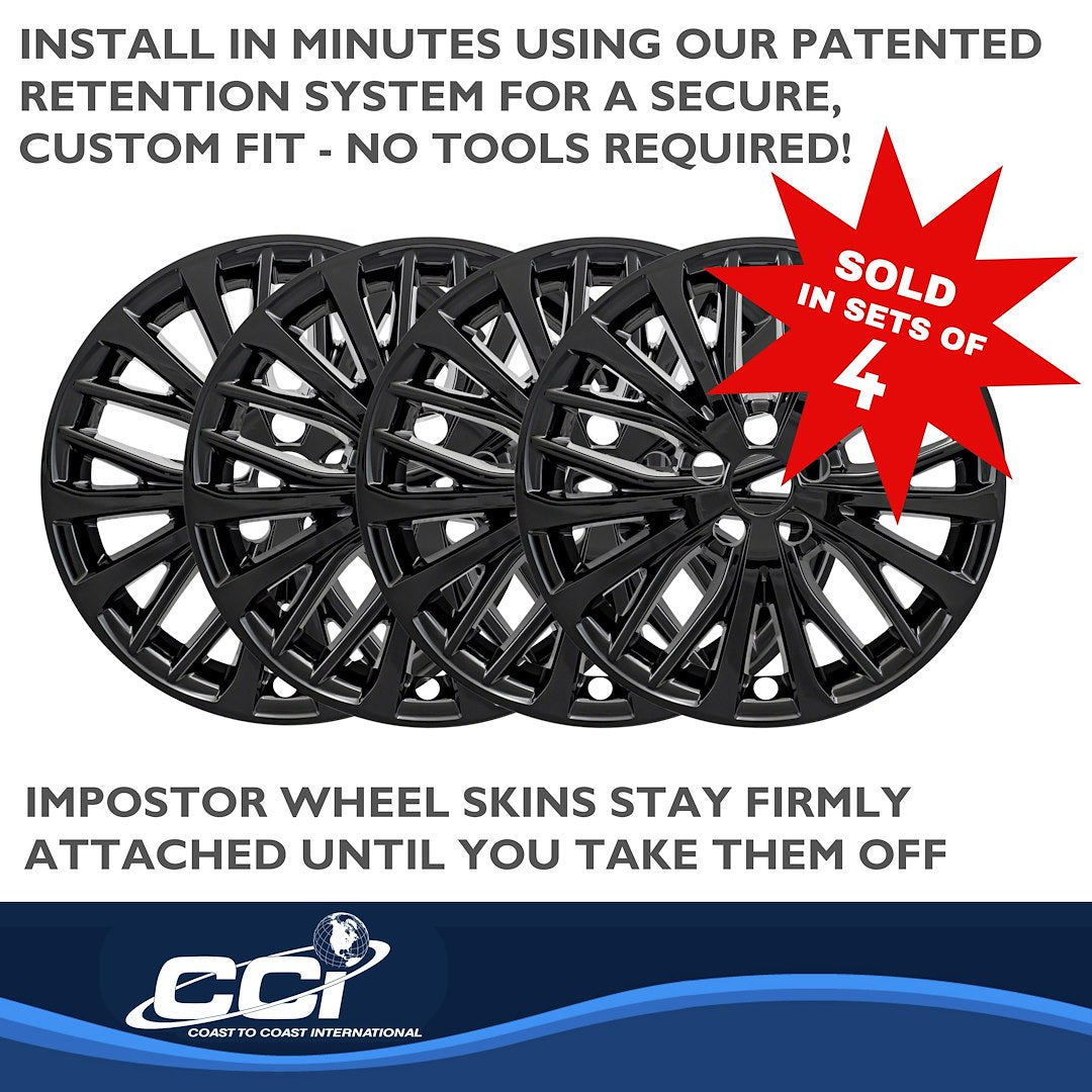 Coast To Coast IMP428BLK Camry 18-Inch Impostor Skin Set - image 5