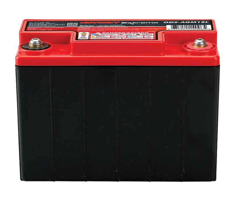 Odyssey Battery ODS-AGM15L AGM Powersports Battery Odyssey Group 15 13Ah 150CCA – image 1