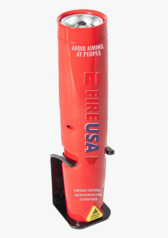 Elide Fire USA PF1 Elide Fire Portable Aerosol Fire Extinguisher 1 lb A/B/C Rated Red – image 1