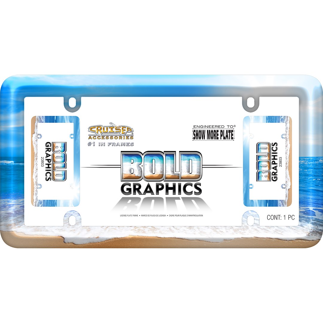 Cruiser 23803 Bold Graphics Beach Plate Surround - image 2