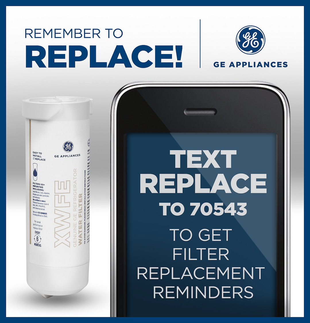 GE Appliances XWFE Refrigerator Filtration Component