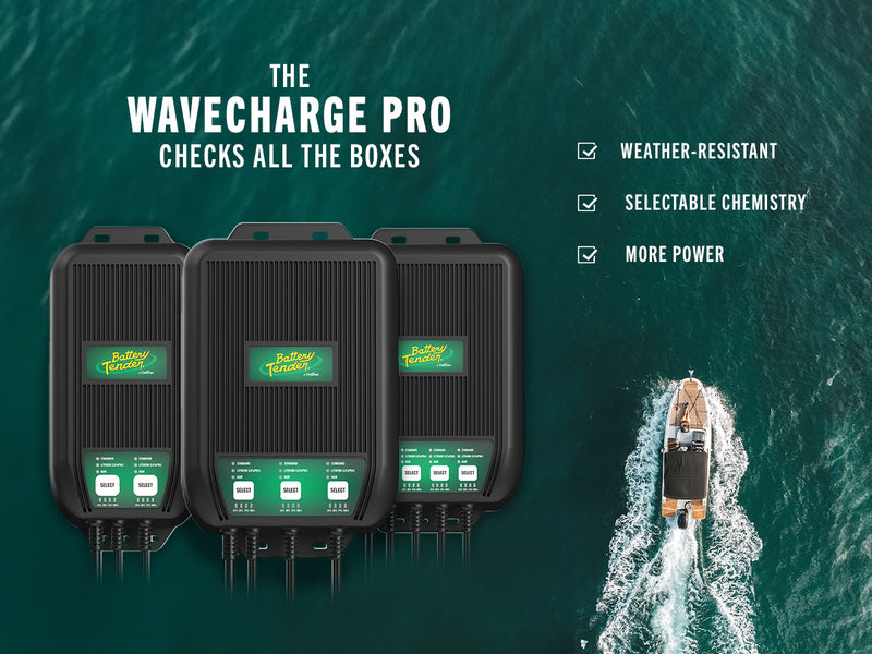 Battery Tender 022-1007-DL-WH WaveCharge Pro Two-Bank 12V 20A Charger - image 4
