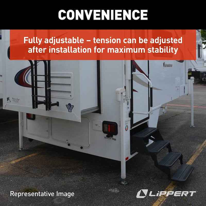 Lippert Components 182900 Happijac Turnbuckle, Stainless Steel Camper Tie Down Rear – image 5