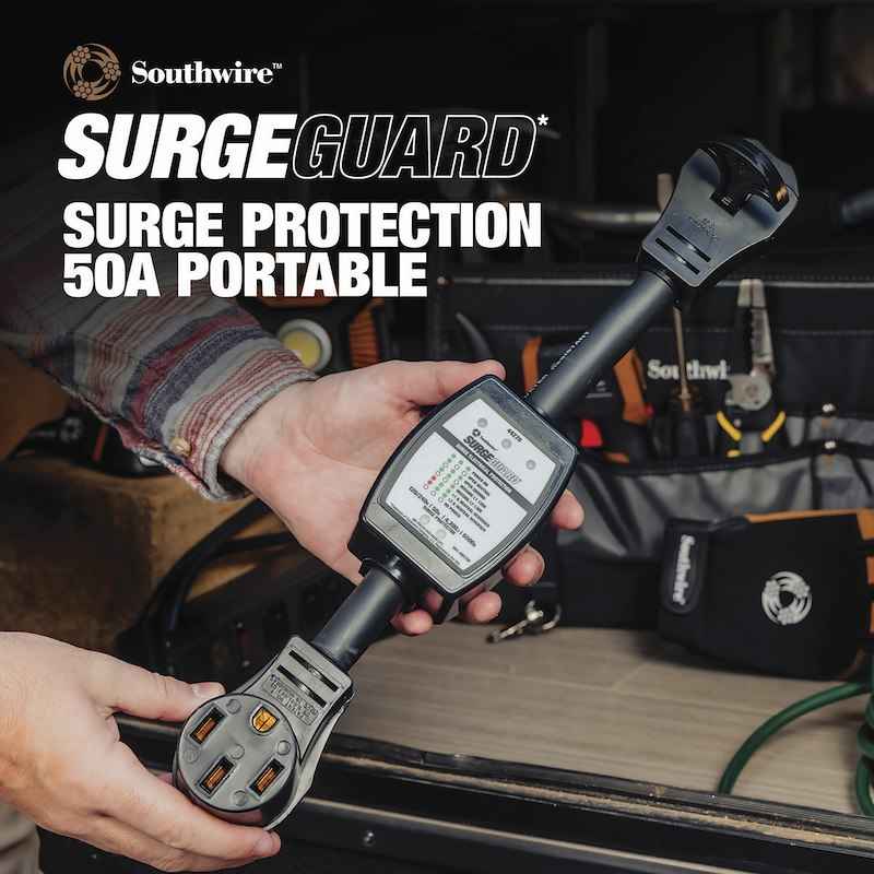 SouthWire Corp 44270 Surge Guard® Portable RV Surge Protector, 50 Amp – image 3