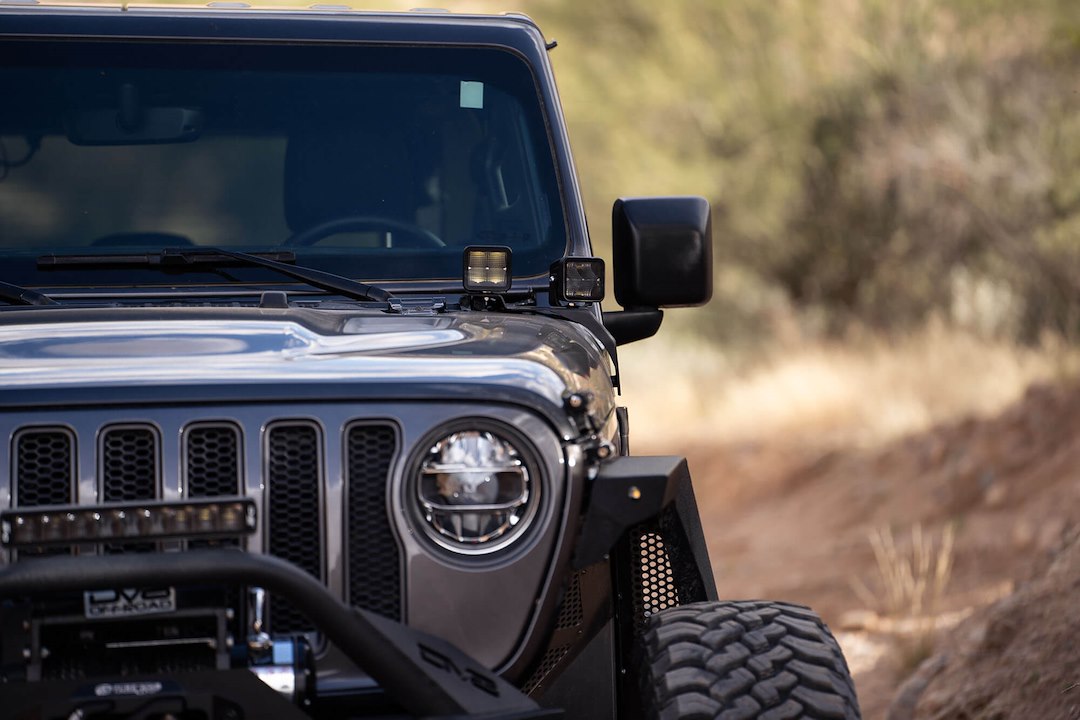 DV8 Offroad LBJL-04 Driving/Fog Lamp Bracket