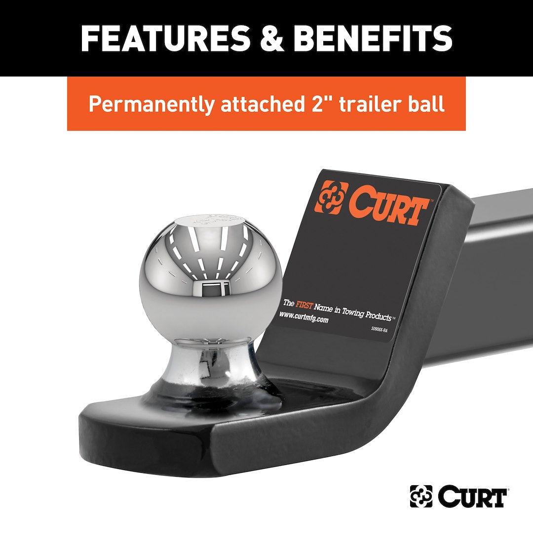 Curt 45134 Trailer Hitch Ball Mount - image 5