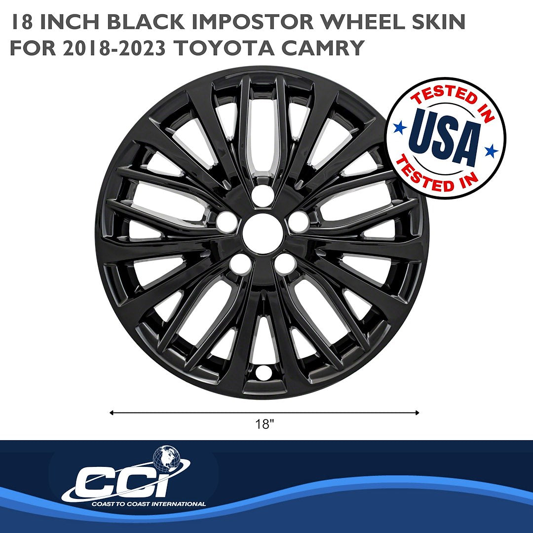 Coast To Coast IMP428BLK Camry 18-Inch Impostor Skin Set - image 3