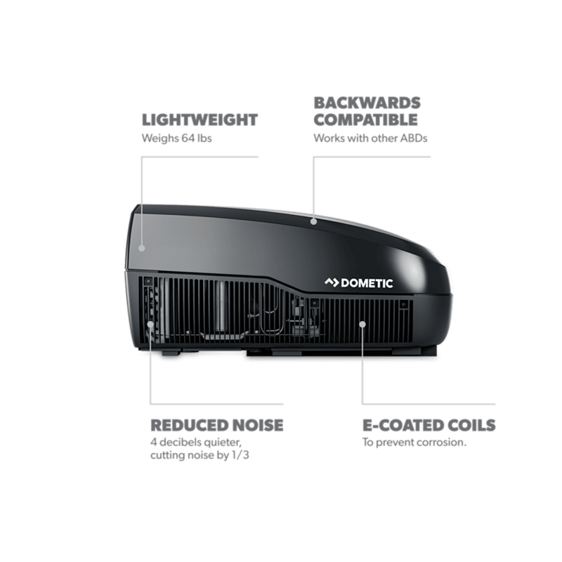 Dometic FJX3573MBKCS FreshJet 3 RV Air Conditioner 15,000 BTU Black – image 3