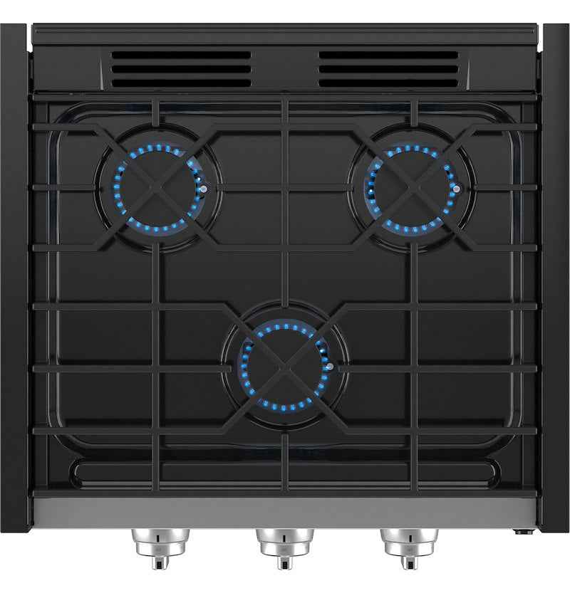 GE Appliances PLU621RWSS GE Profile 3-Burner Propane RV Cooktop, Black/Gray – image 3