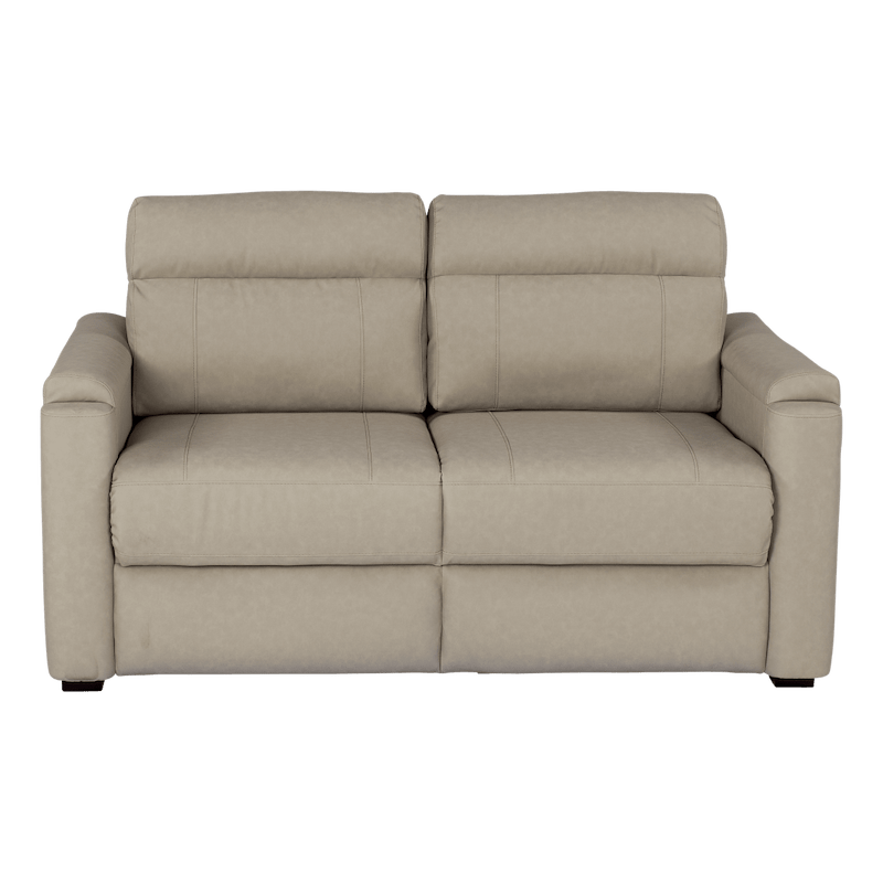 Lippert Components 2020134969 72" Tri-Fold RV Sofa, Altoona Beige, 3-Seater with Built-in – image 1